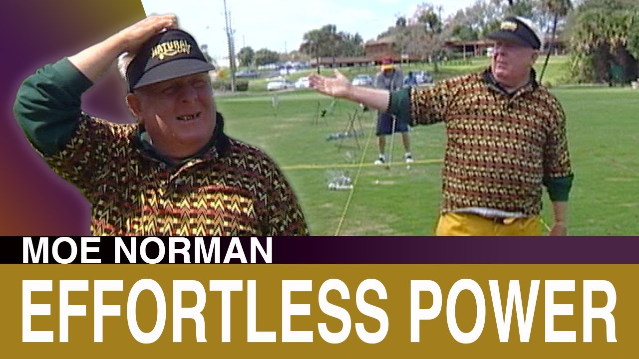 Short Powerful Golf Swing - Moe Norman's discusses his Effortless Power