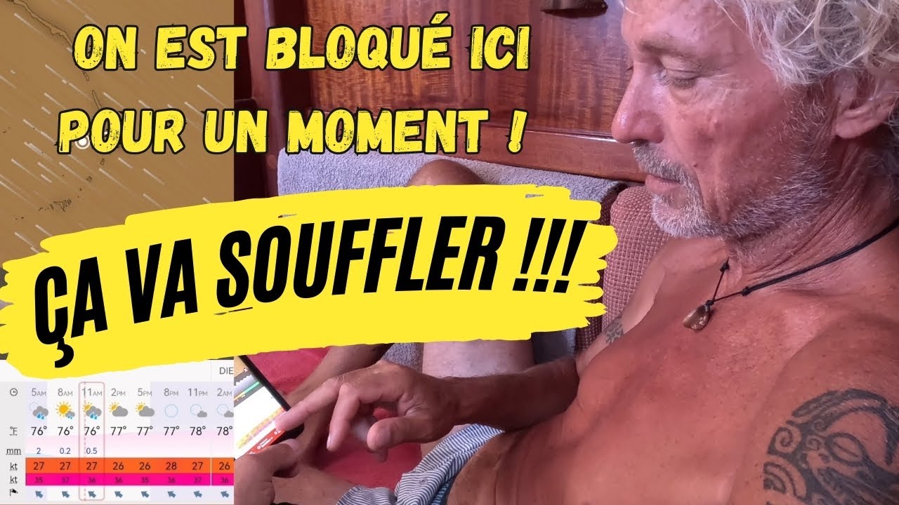 On est bloqué dans l'atoll de Toau pour un moment...Ep49