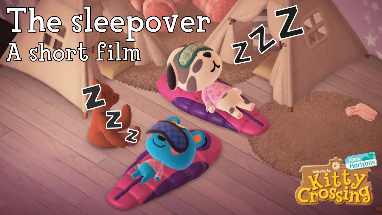 The Sleepover - a short film | Animal Crossing New Horizons