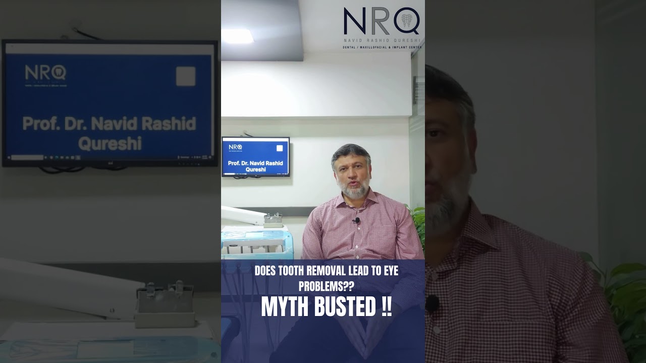 Does Tooth Removal Lead to Eye Problems? Prof. Dr. Navid Rashid Qureshi answers this question!