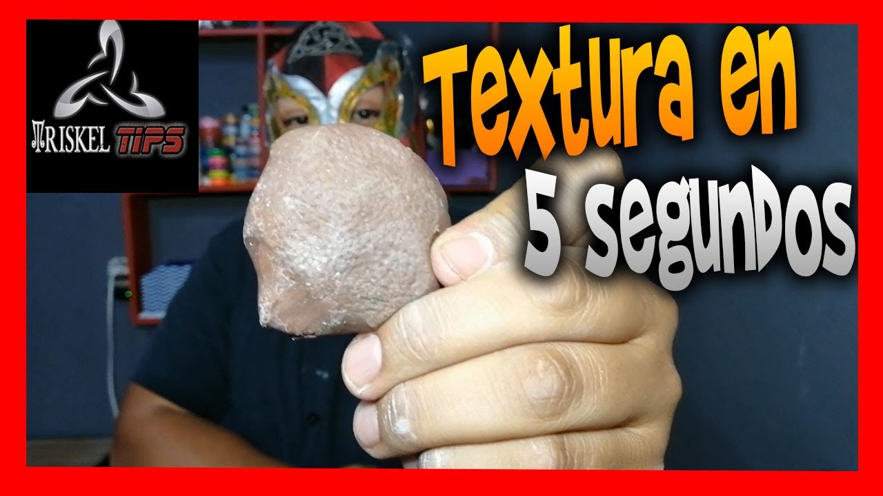 COMO hacer TEXTURIZADOR de LÁTEX para tus ESCULTURAS