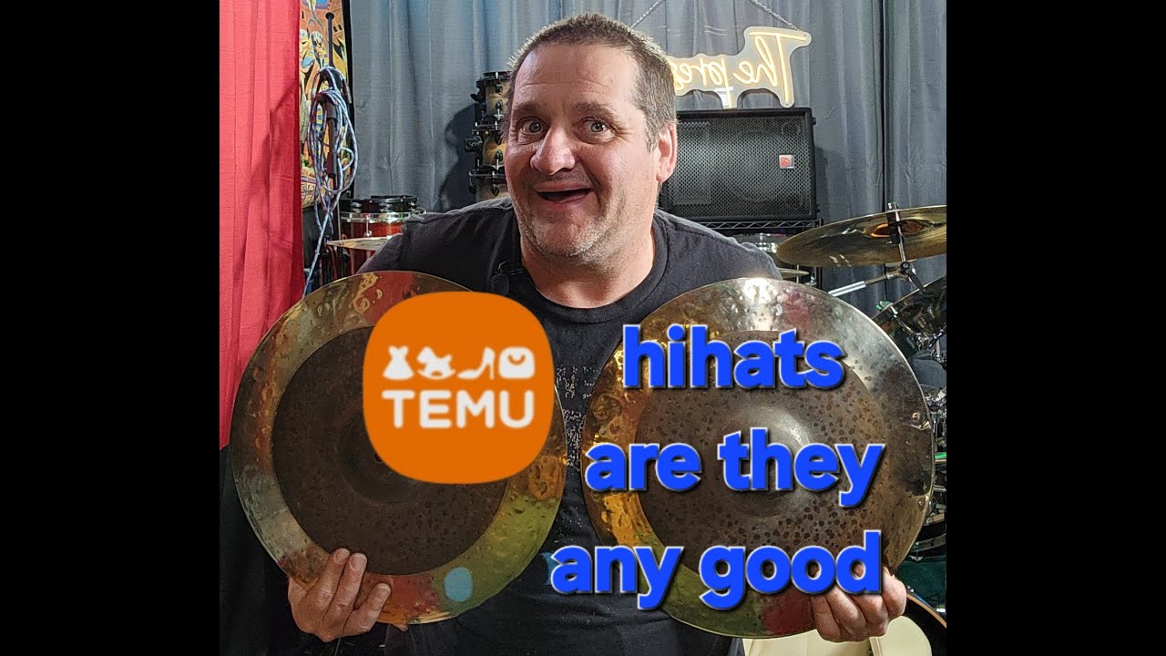 unboxing and review of b20 temu hihats