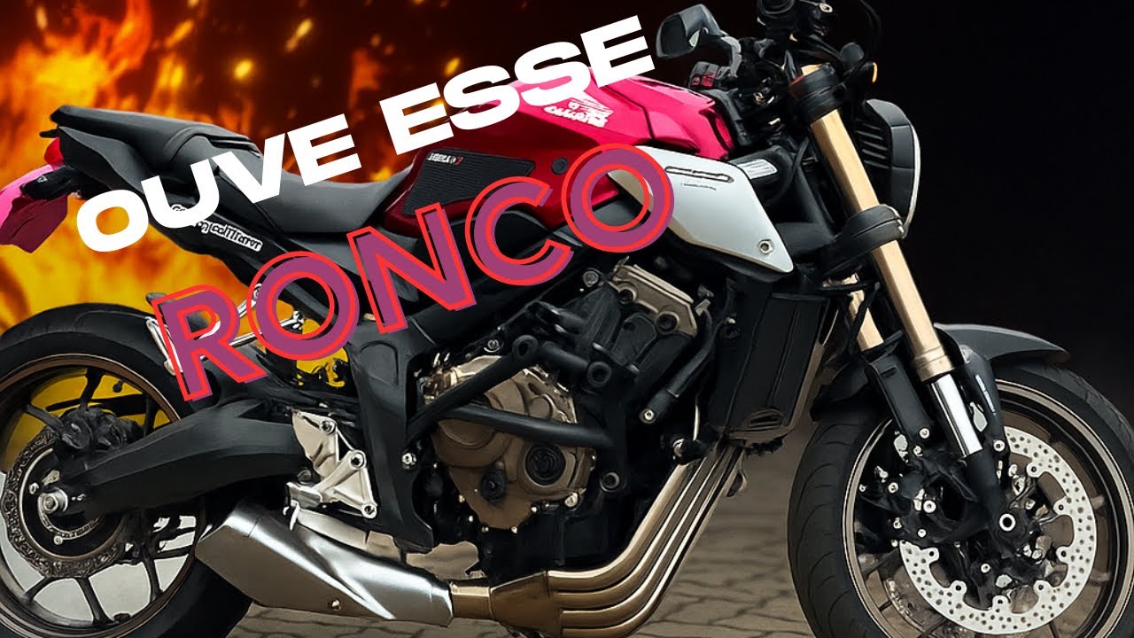 Revelei o ESCAPAMENTO da minha CB650R! O som ficou INSANO! 🔥