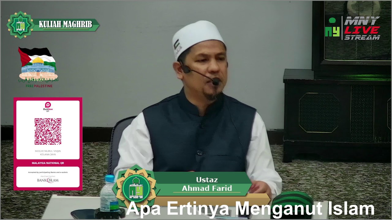 [ LIVE ] Kuliah Maghrib - Ust Ahmad Farid