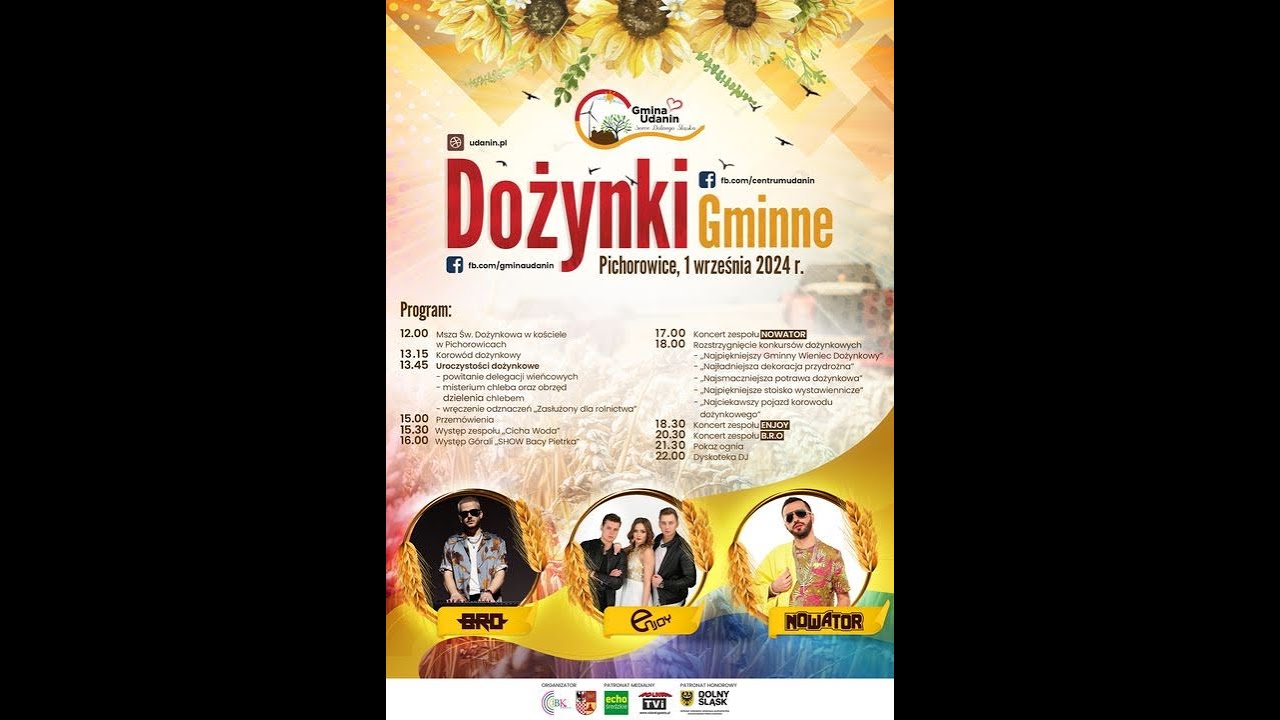 2024.09.01. DOŻYNKI GMINNE PICHOROWICE
