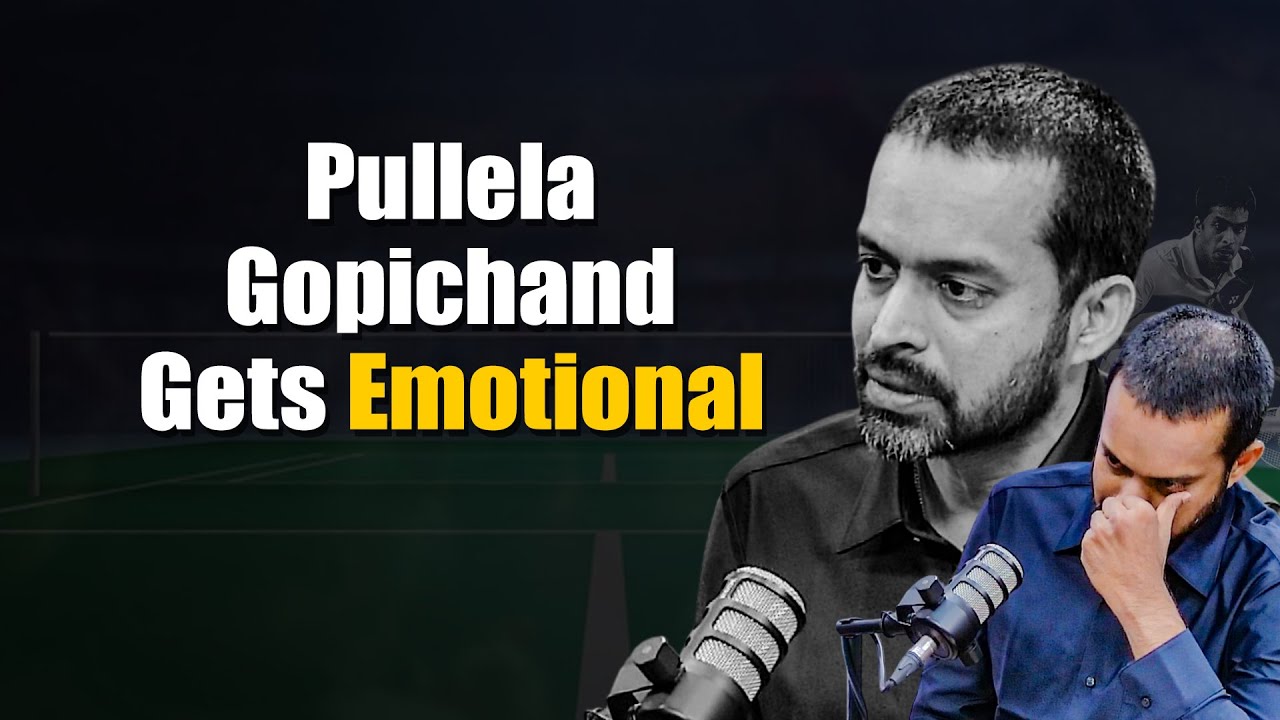 India's Chief National Badminton coach gets emotional