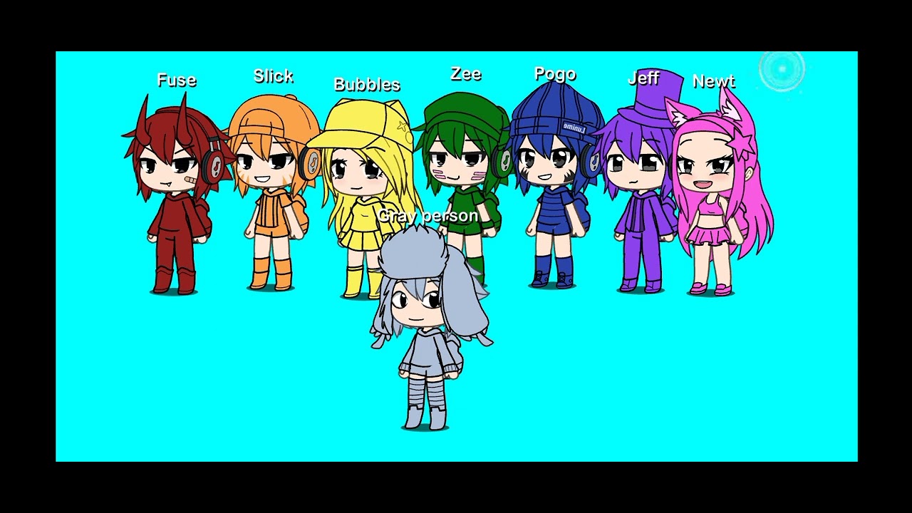 I made a new update on the oddbods characters in Gacha life