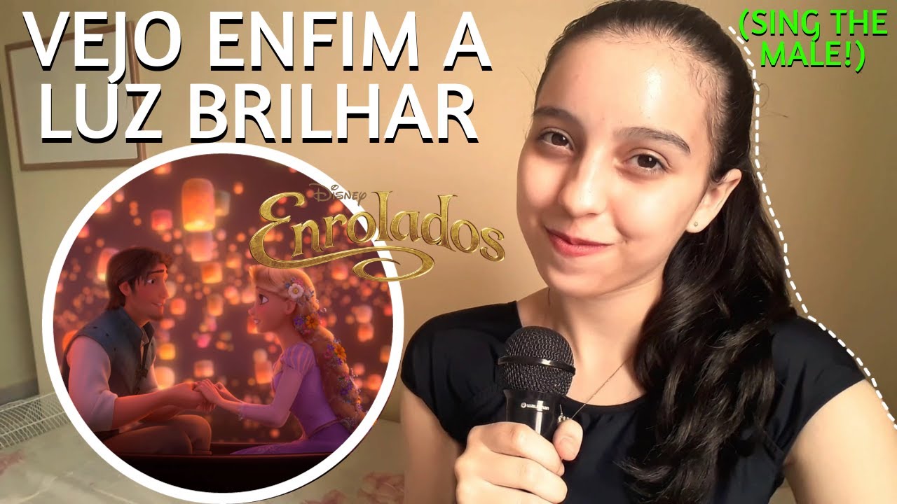Vejo Enfim a Luz Brilhar (Rapunzel's Part Only - Karaoke) - Enrolados