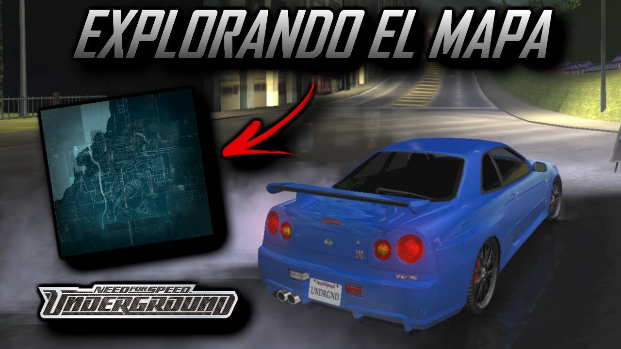 Mundo Abierto en Need For Speed Underground