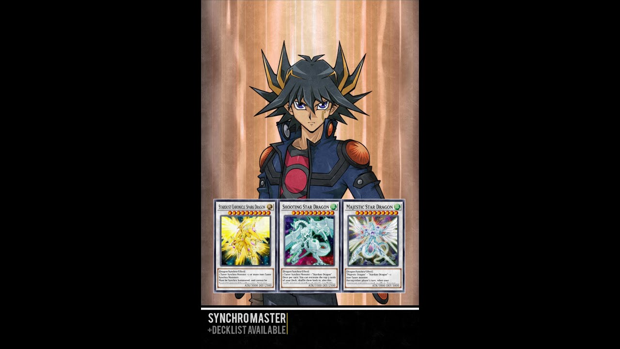 Yugioh Duel Links - Юсэй призывает 3 Ultimate Stardust Synchro!