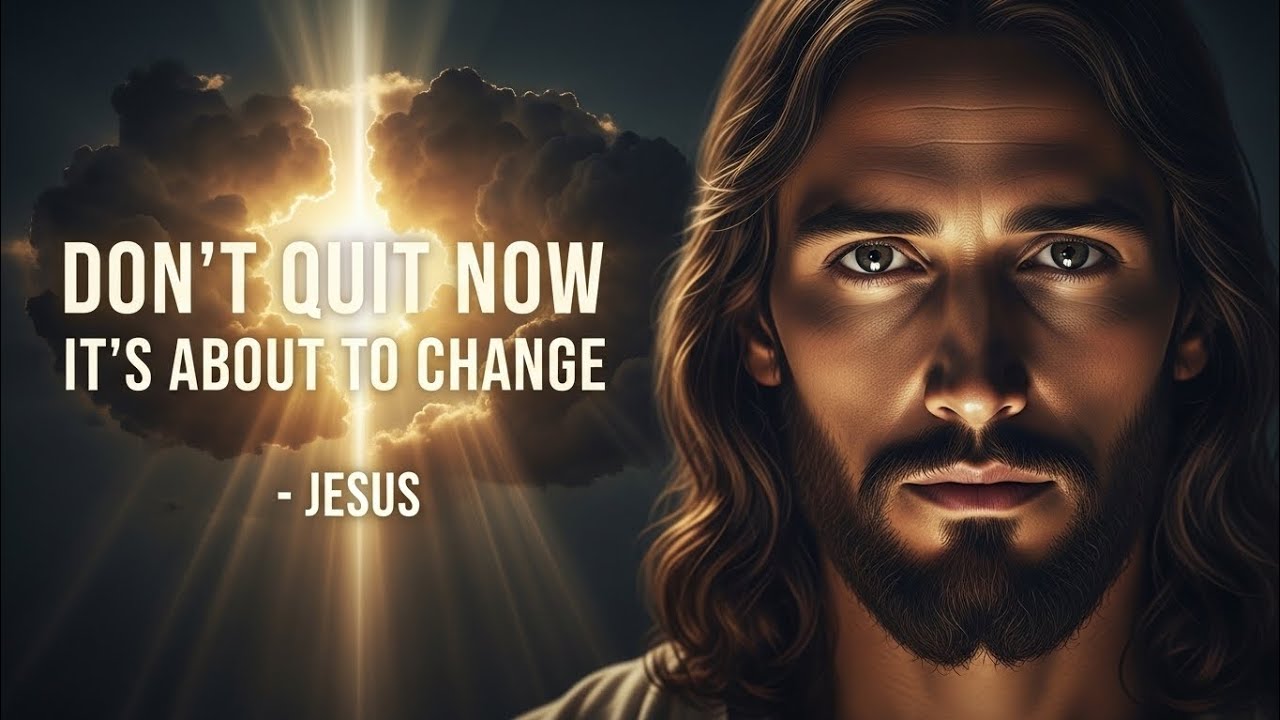 Don’t Quit Now… It’s About To Change | Powerful Jesus Message