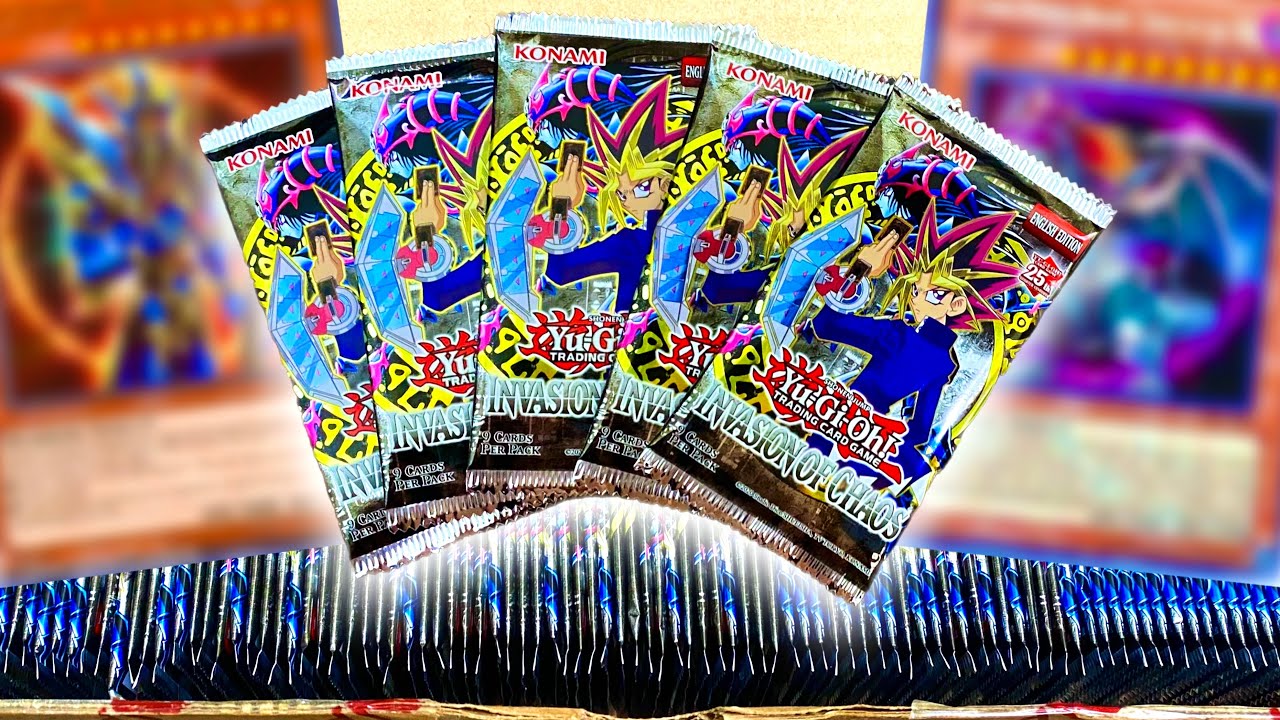 *EPIC* INVASION OF CHAOS Yu-Gi-Oh! 25th Anniversary Pack Opening! 🎆