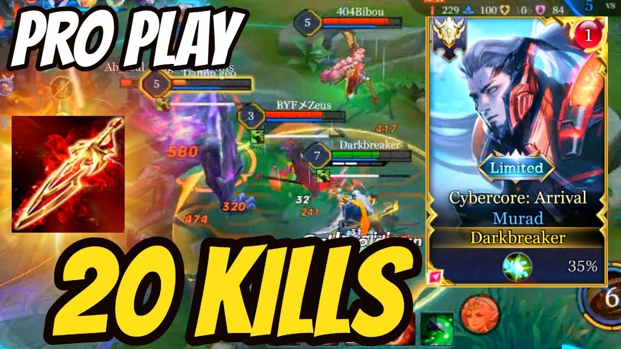 BEST MURAD GAMEPLAY? 20 Kills Solo Carry! | #ArenaofValor #ROV#LiênQuânMobile#펜타스톰