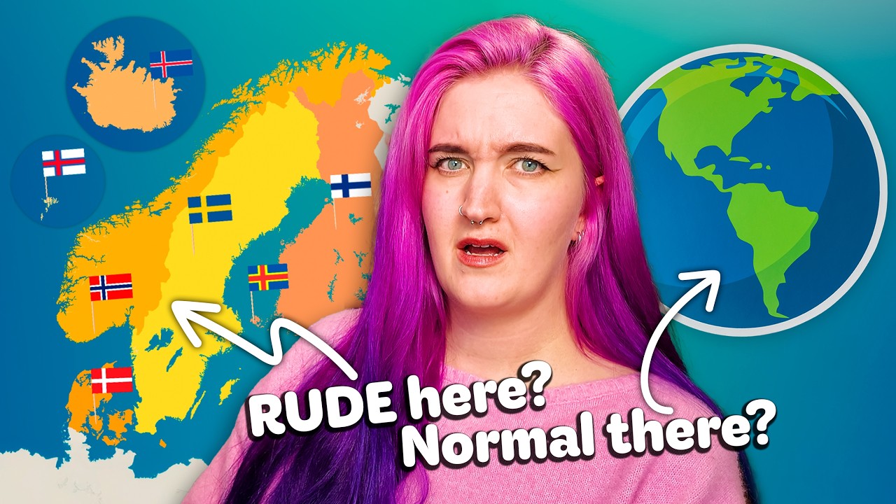 Normal things that are RUDE in the Nordic countries