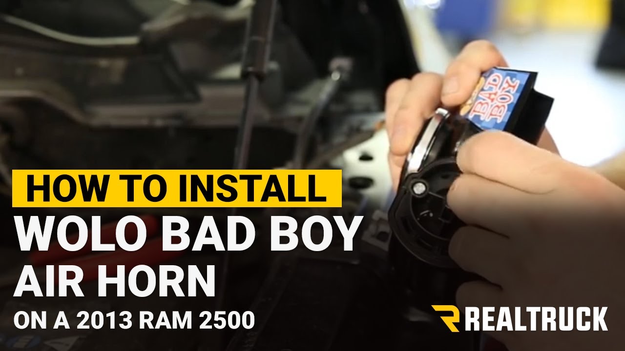 How To Install the Wolo Bad Boy Air Horn