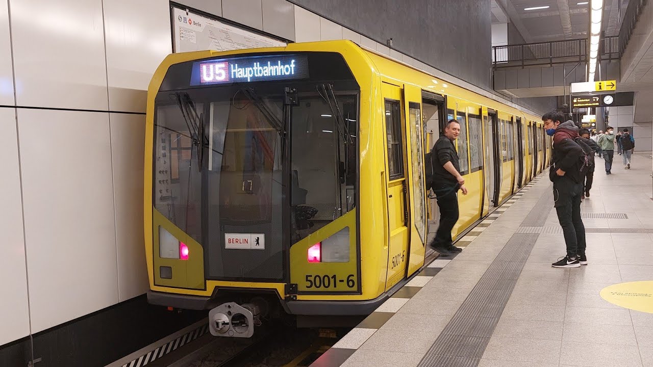 Mitfahrt in der U5 von Hönow bis Hauptbahnhof im H95 5001-6 mit JimmyU8
