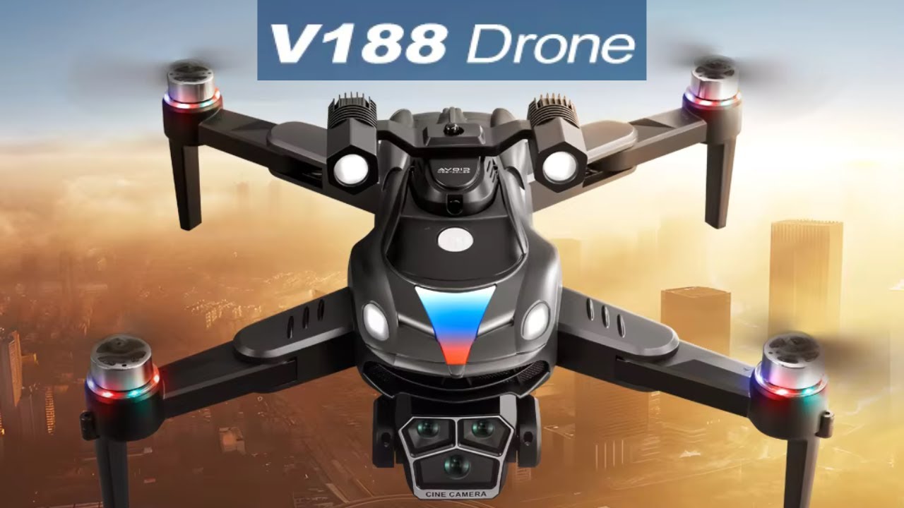 Xiaomi V188 Drone &ndash; 8K Dual Camera | GPS | Brushless Motor | Optical Flow | Obstacle Avoidance