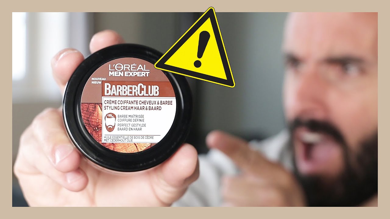 Je teste la crème coiffante BARBE & CHEVEUX de L'Oréal : ATTENTION !