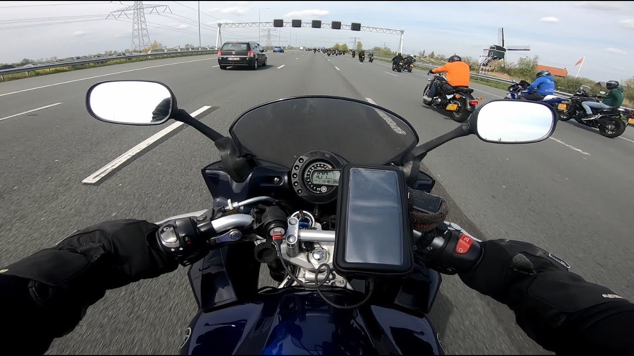 King's Day Ride Out 2023 on the Yamaha FZ6-S
