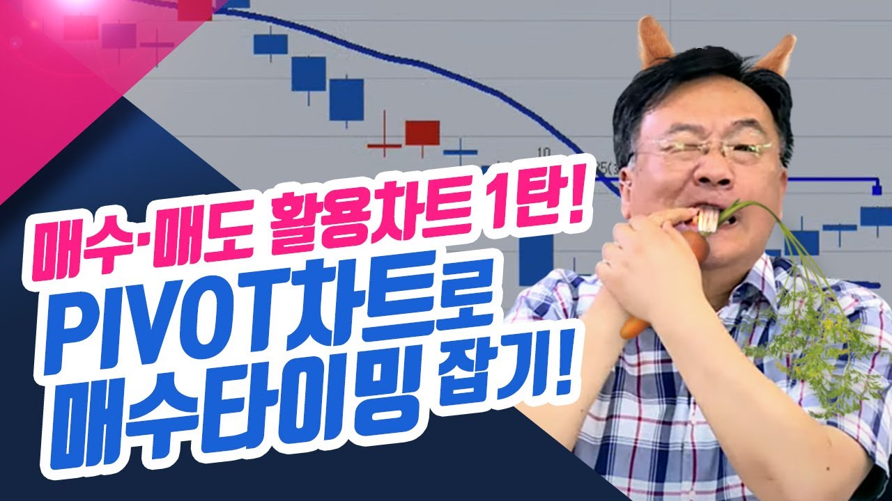 #PIVOT차트 로 매수타이밍 잡기! 매수&middot;매도 기본 차트 1탄!ㅣ신창환의 종목상담소(23.06.14)