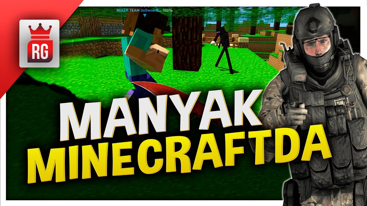 CS:GO ● MANYAK MINECRAFTDA ● UZBEKCHA LETSPLAY