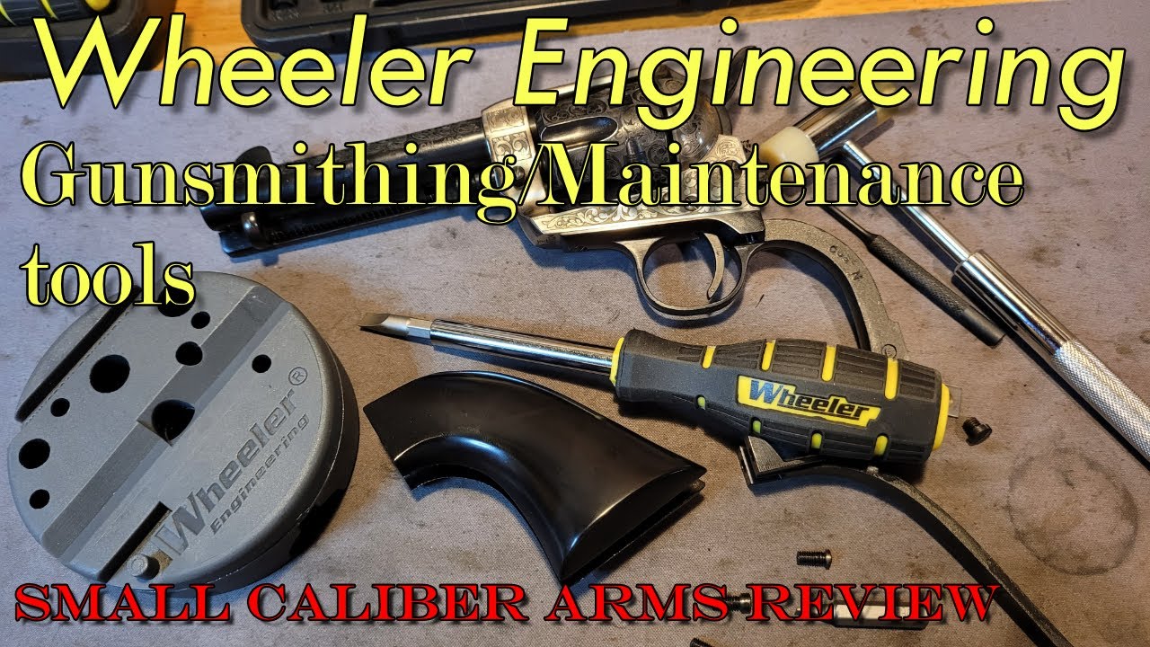 Gunsmithing/Maintenance Tools | Wheeler Engineering Screwdriver set, Punch Set and Bench Block.