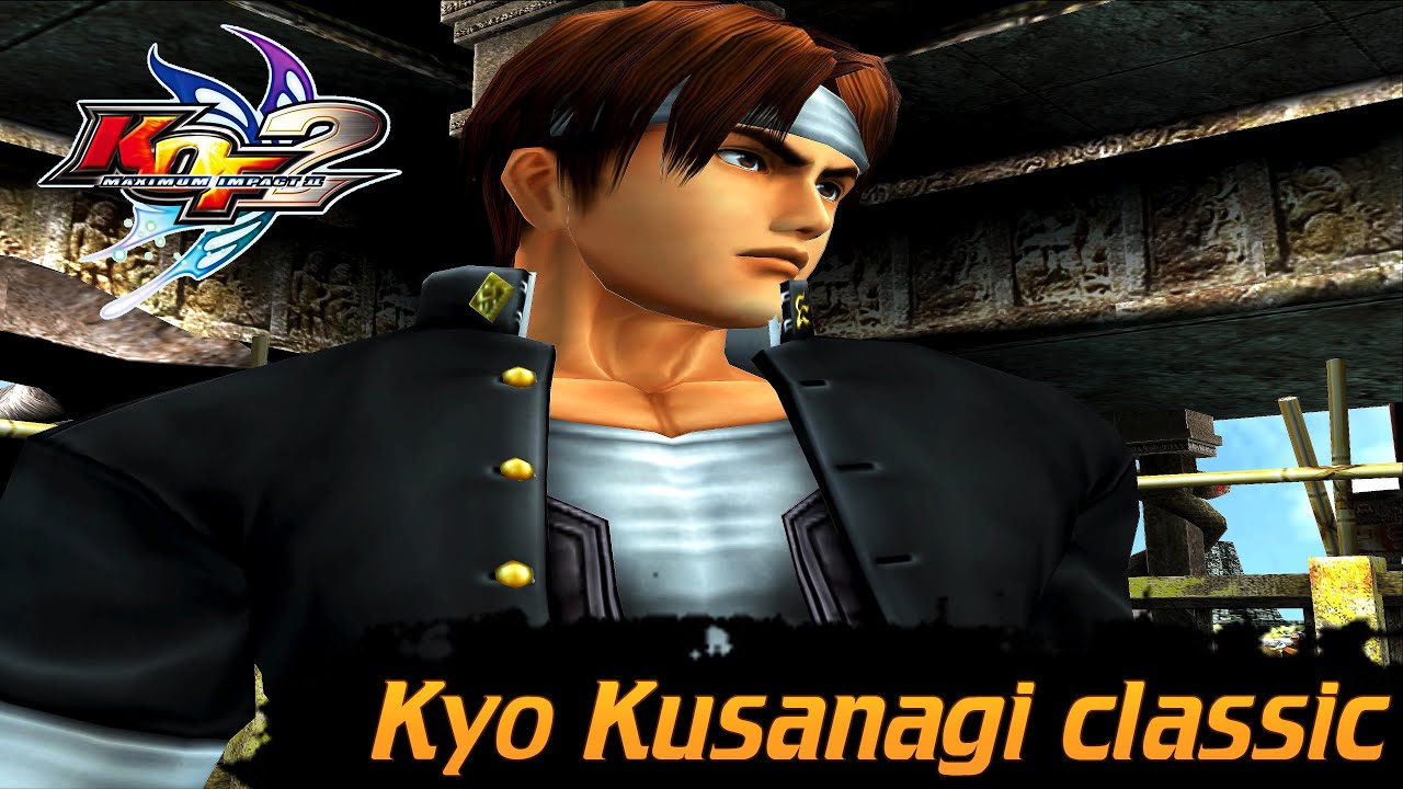 KOF Maximum Impact 2 Story Mode - Kyo Kusanagi classic 4k