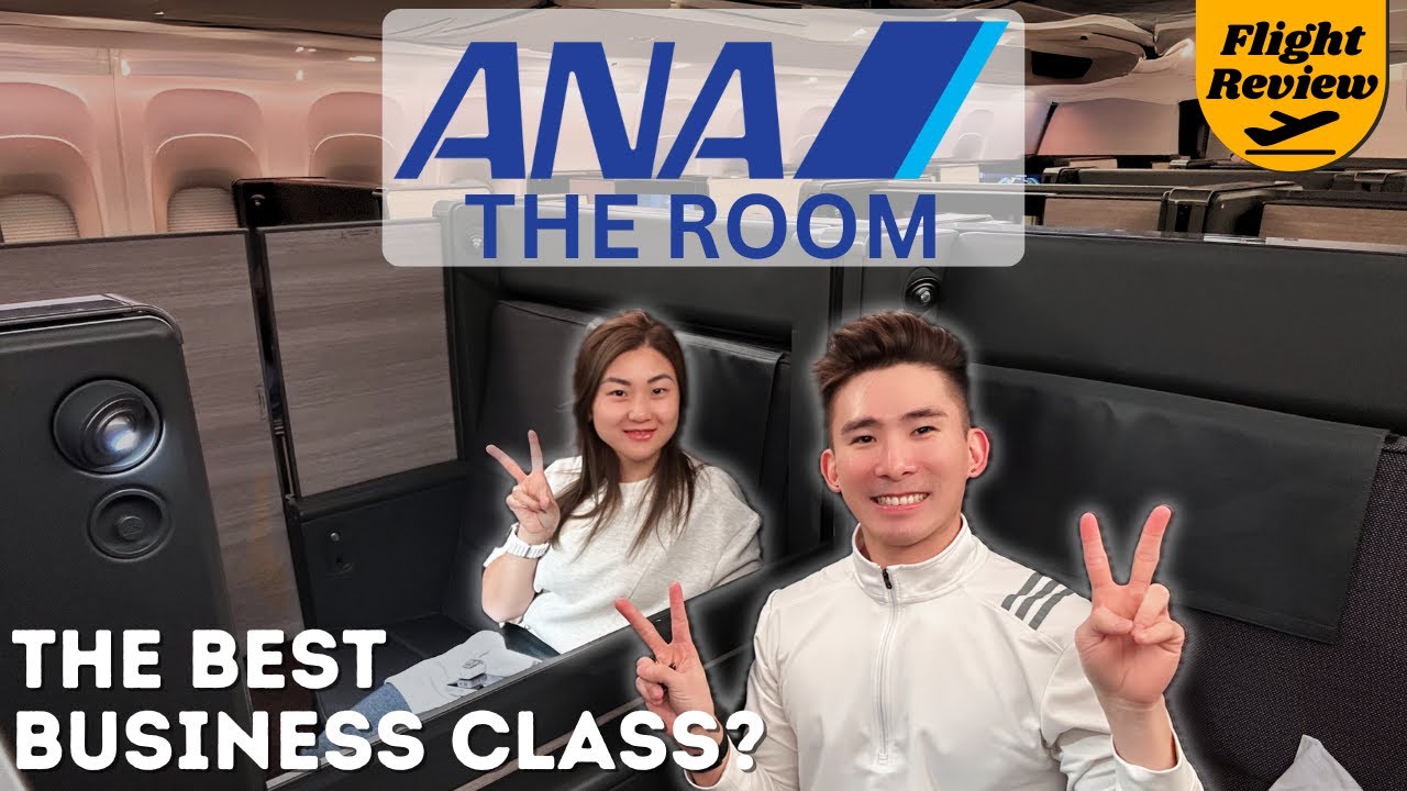 ANA The Room Business Class Flying From SFO to NRT | Tokyo Japan | 777-300ER Review