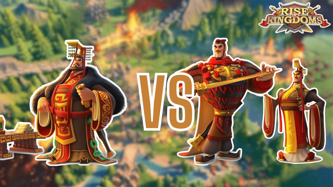 Qin Shi Huang 1vs1 Bai Qi/Liu Che test results - Rise of Kingdoms