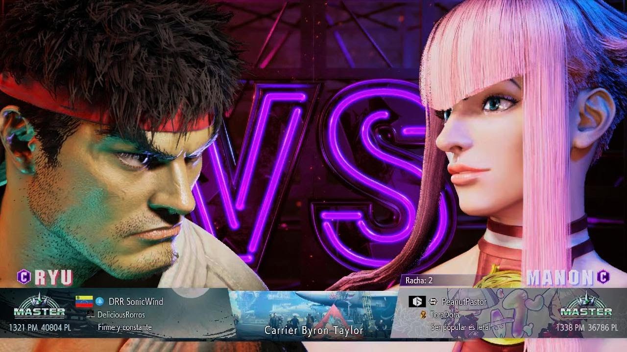 Street Fighter 6 ¤ Ryu vs Manon Ranked match
