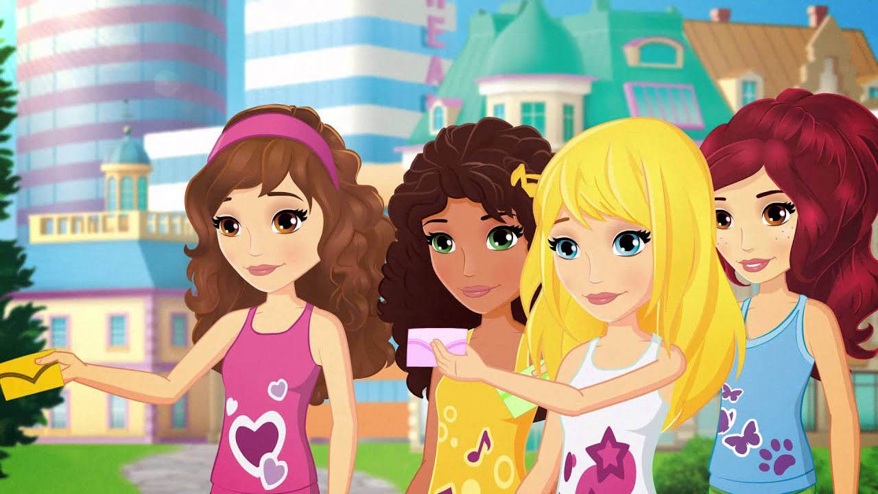 LEGO® Friends - Hjärtkort till dig (Svenska)
