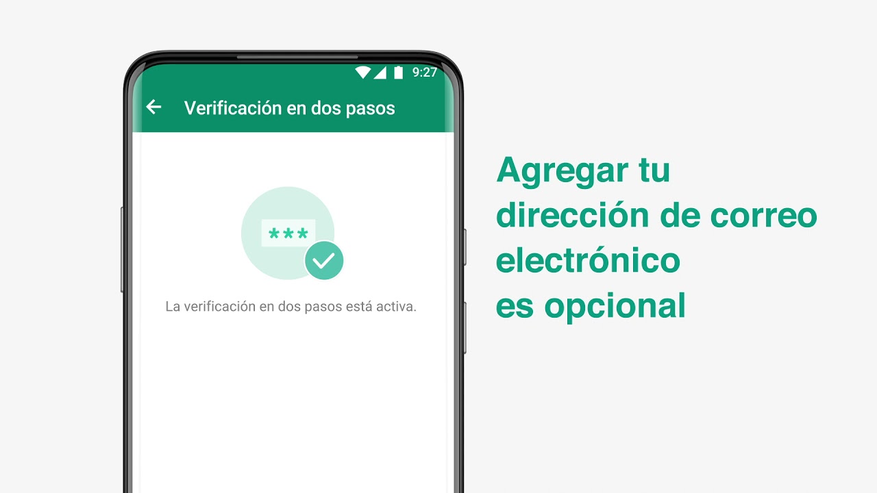 C&oacute;mo usar la verificaci&oacute;n en dos pasos en WhatsApp