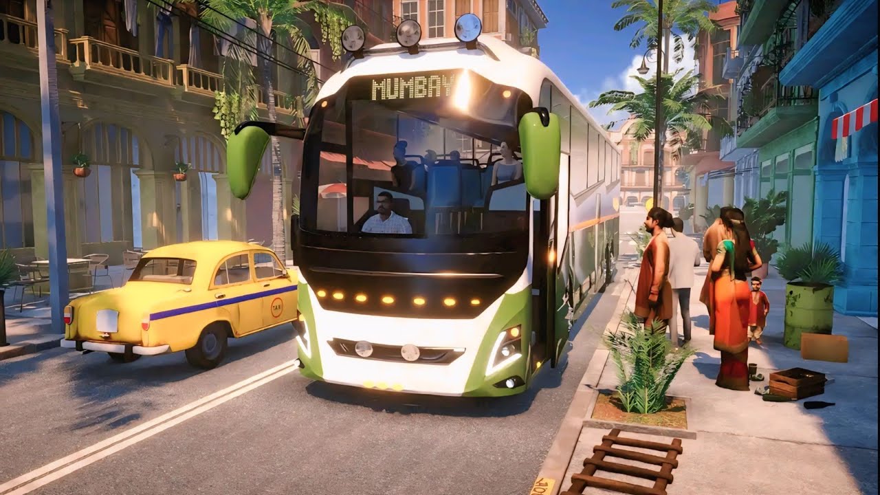 🚍 Bus Simulator Gameplay | Crazy Bus Driving Challenge 😱 | Realistic Bus Simulator