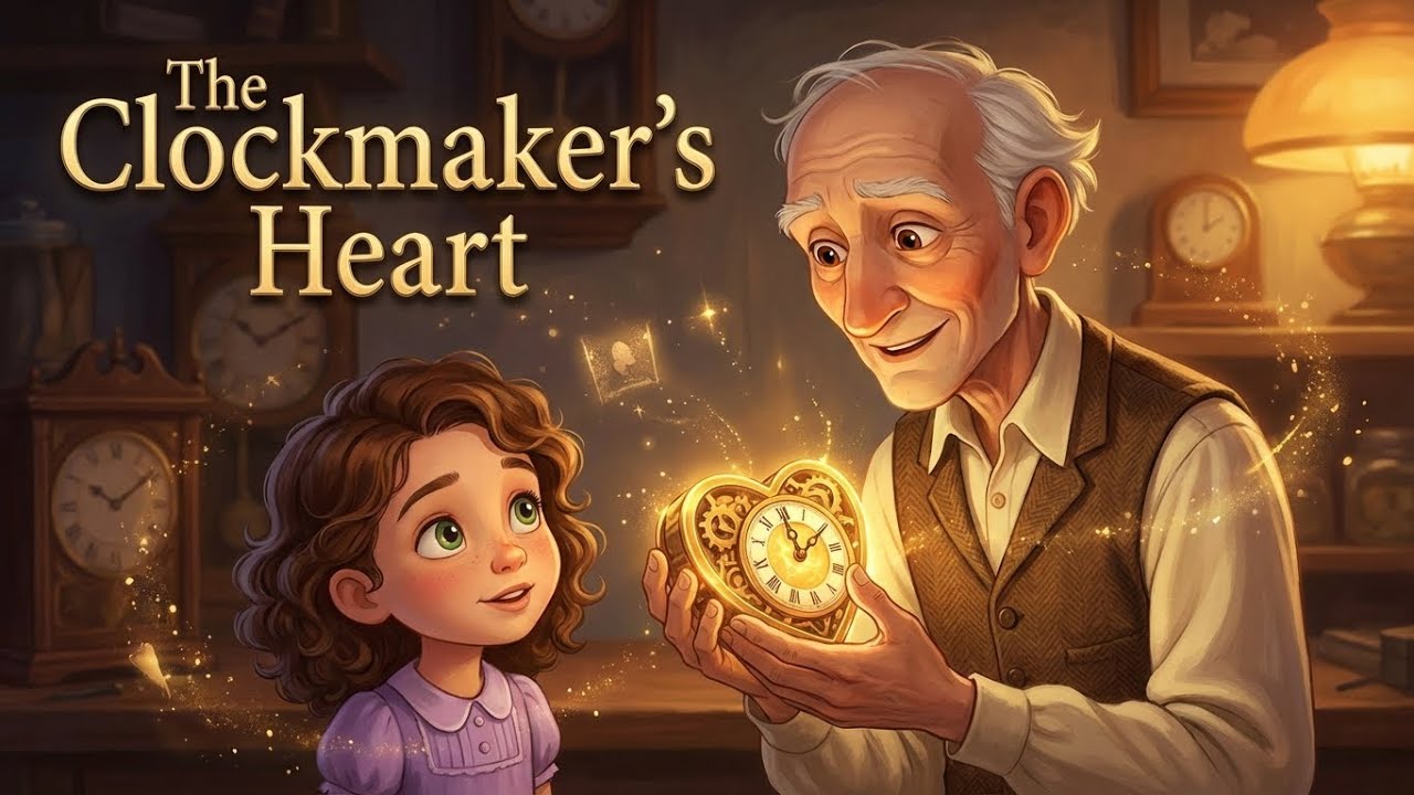 The Clockmaker’s Heart | A Magical Animated Story About Time & Love
