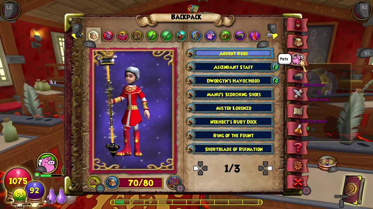 Grinding music: *Forsaken Delirious Theme* Part 6: Flaming Hell! Wizard101