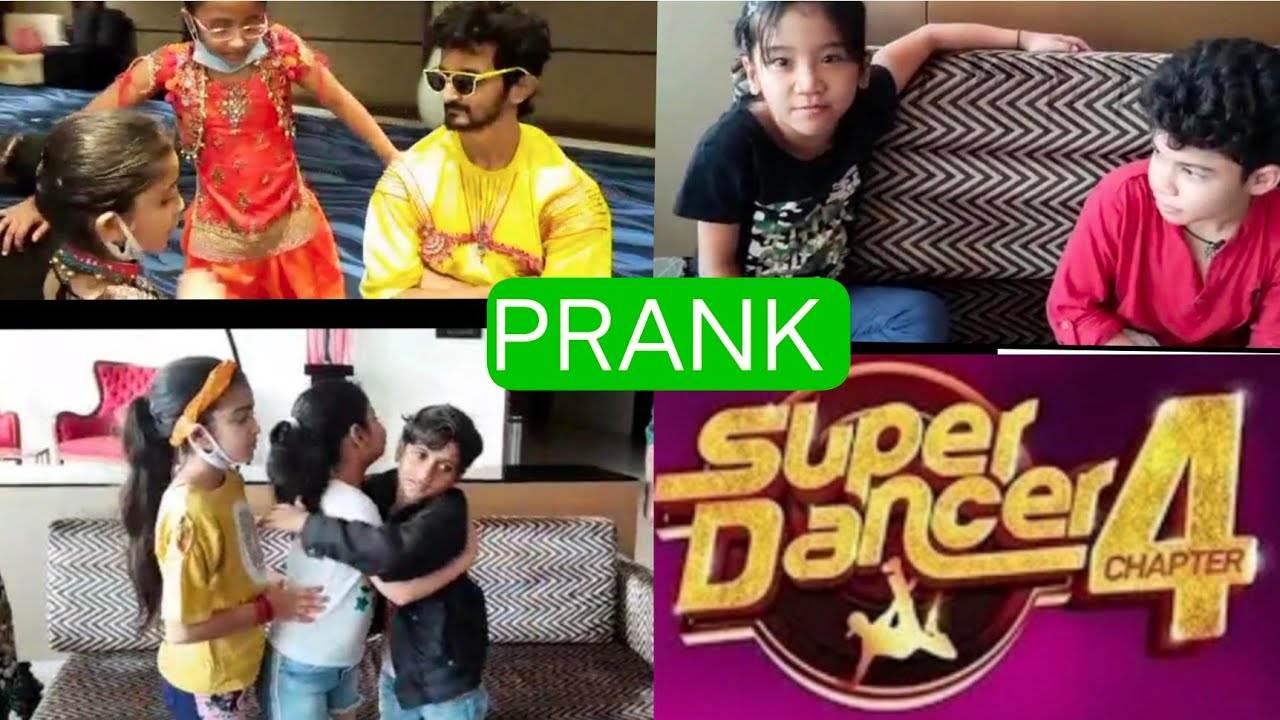 PRANK WITH || SUPER DANCER KIDS  ||  BTS🤪