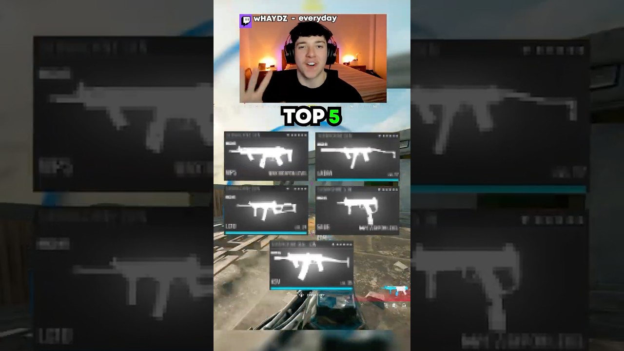 *NEW* TOP 5 META SMG LOADOUTS in WARZONE SEASON 5 👑