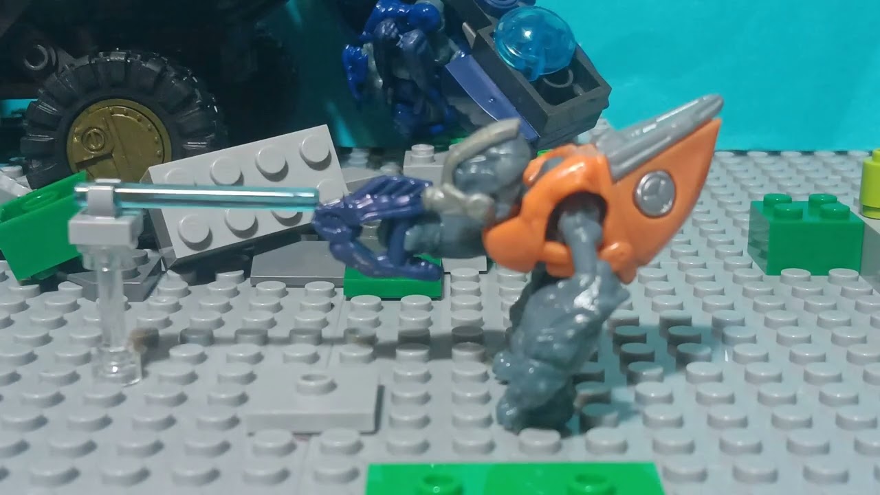 A Halo weapon test (no sound)