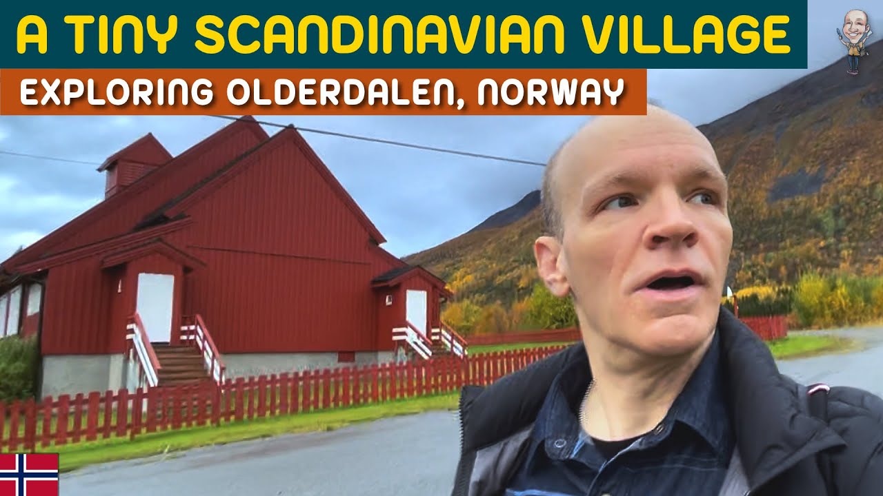 Walking the streets of a super-tiny Norway village