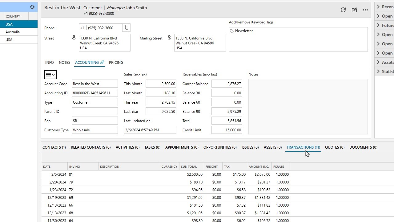Legrand CRM and QuickBooks Desktop Enterprise I Integration Demo