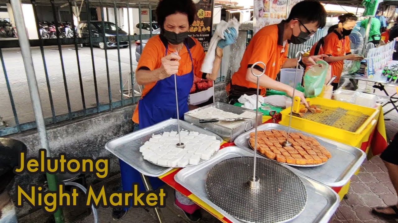 Part 2: Malaysia Street Food | Jelutong Night Market | Penang Street Food | 槟城日落洞夜市美食下集 Pasar Malam