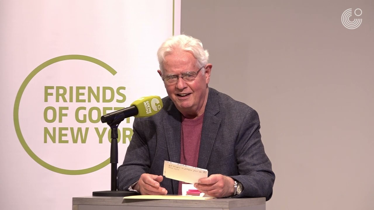 2022 Helen & Kurt Wolff Translator's Prize - Vincent Kling Acceptance Speech