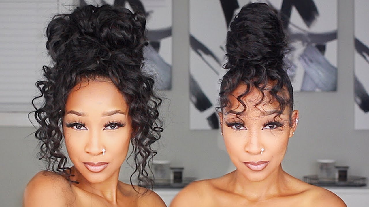 Cute & Quick Styles with Natural Kinky Clip Ins  |  Better Length Hair