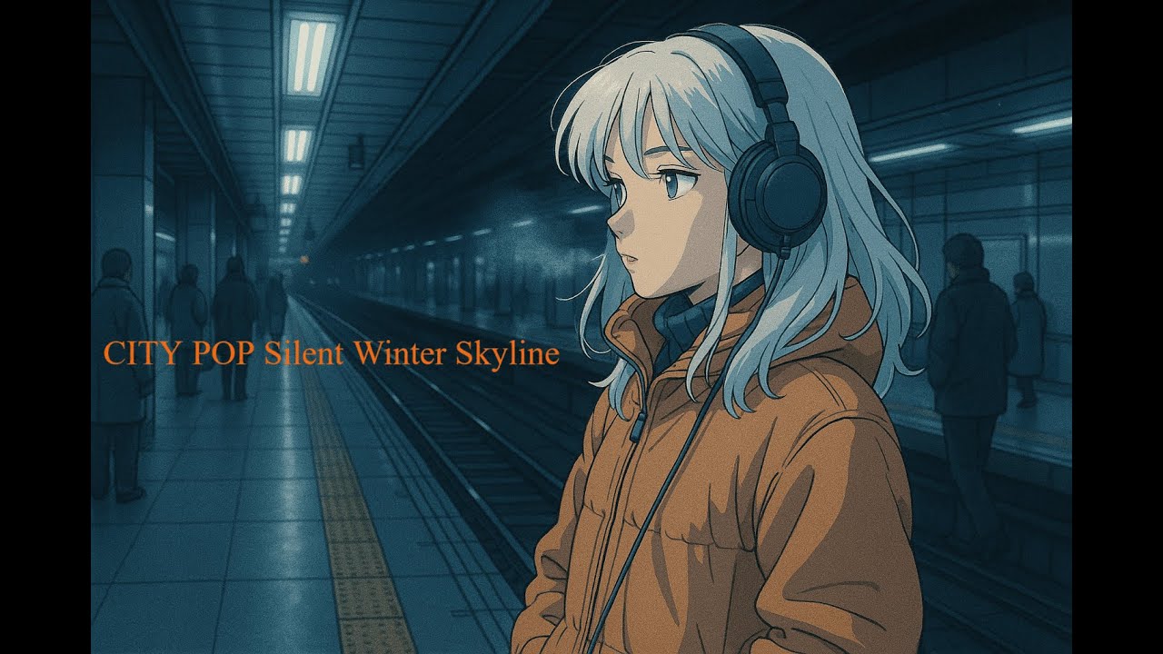 고요한 겨울의 도시풍경 시티팝 :: CITY POP Silent Winter Skyline