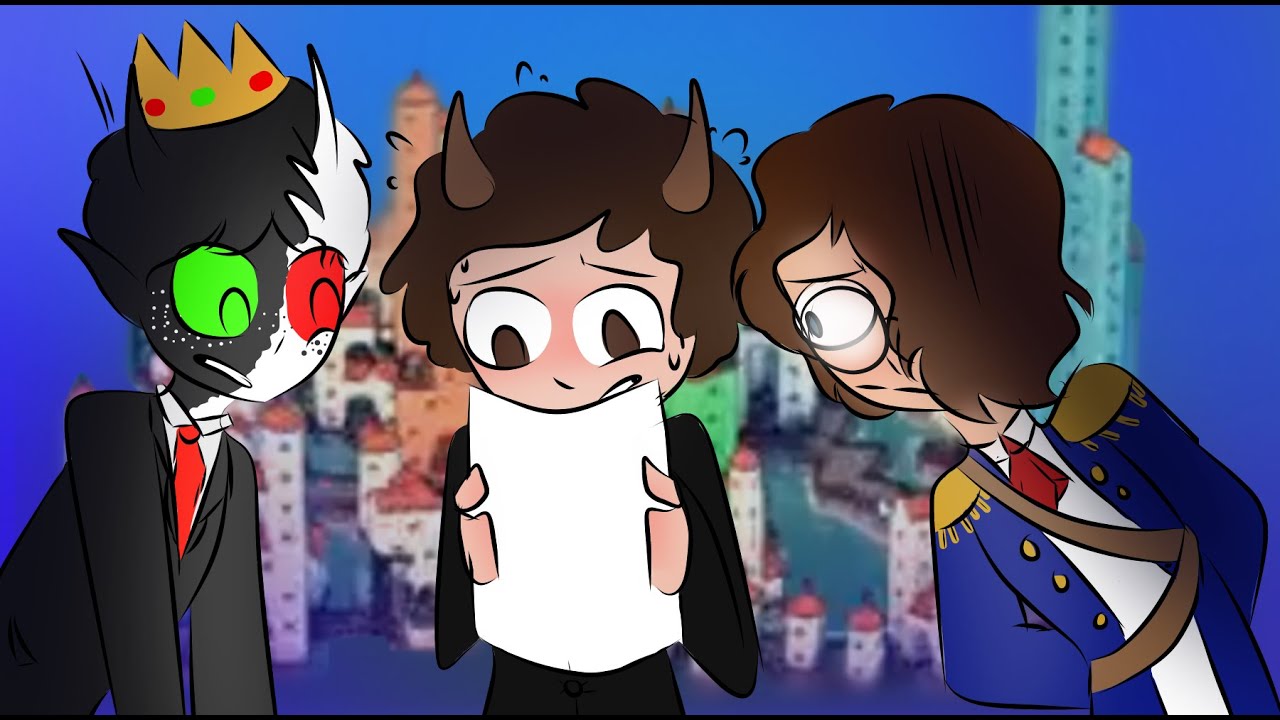The Socio-Economic Horrors of TOWNSCAPER | Wilbur Soot, Tubbo, Ranboo Animatic.
