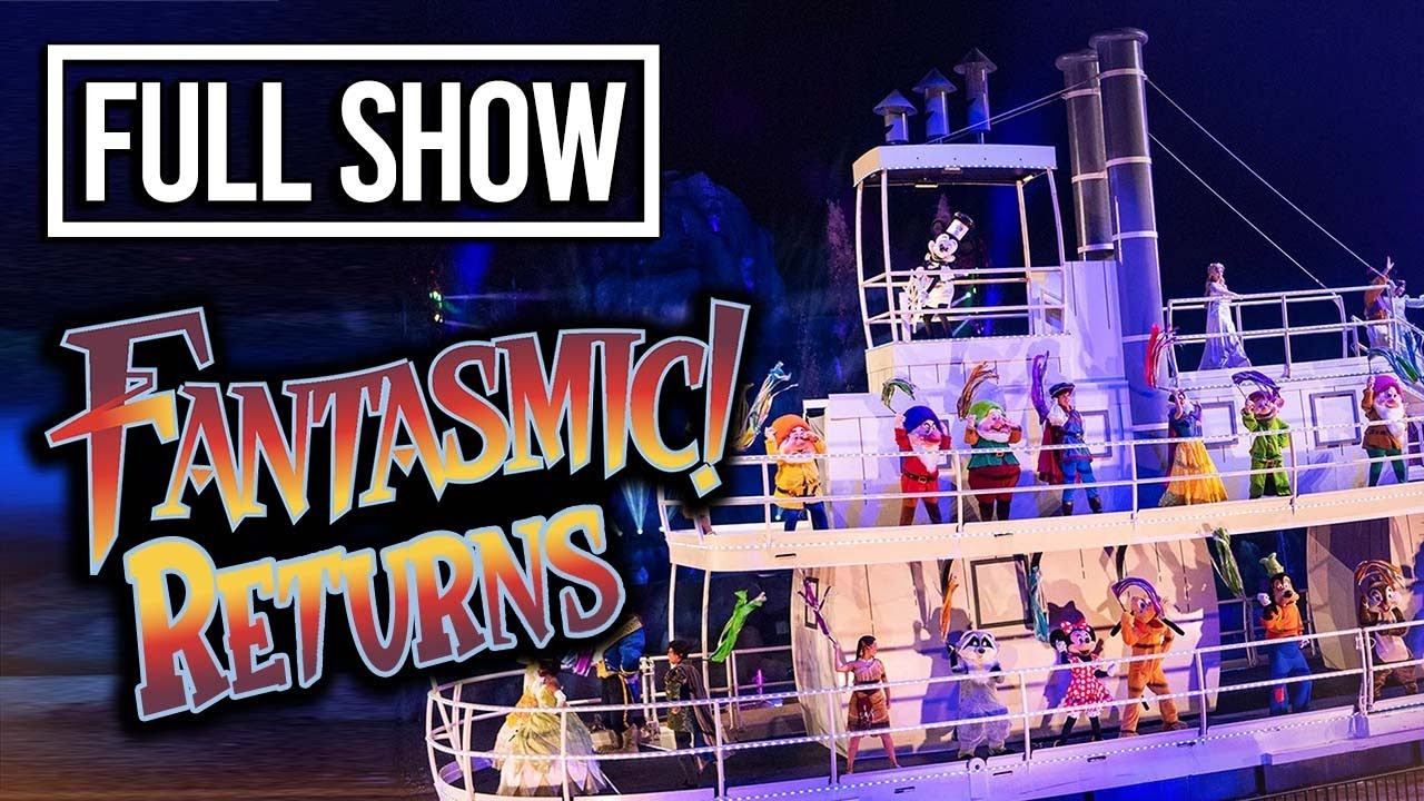 Fantasmic! 4K Full Show Returns with New 'Hero' Scenes - Disney's Hollywood Studios 2022