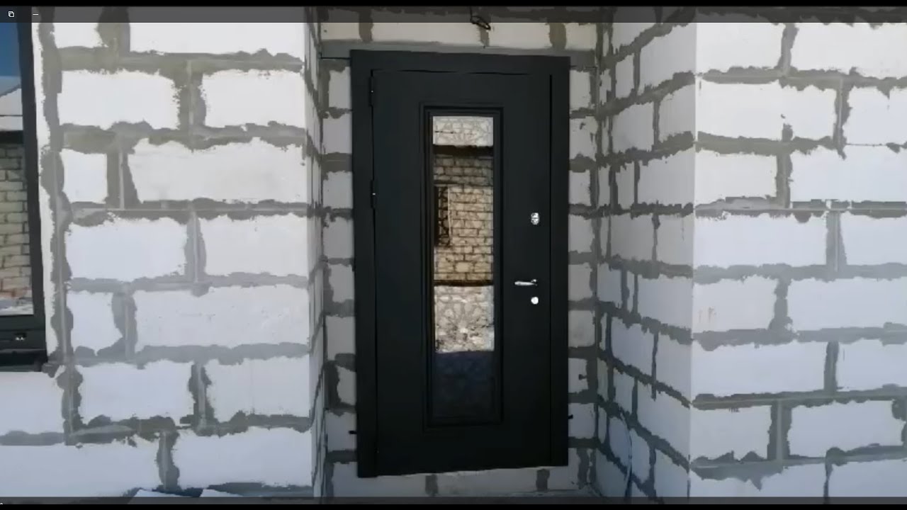 Не заказывайте входную дверь со стеклом в коттедж, пока не увидите эту стальную дверь с решеткой