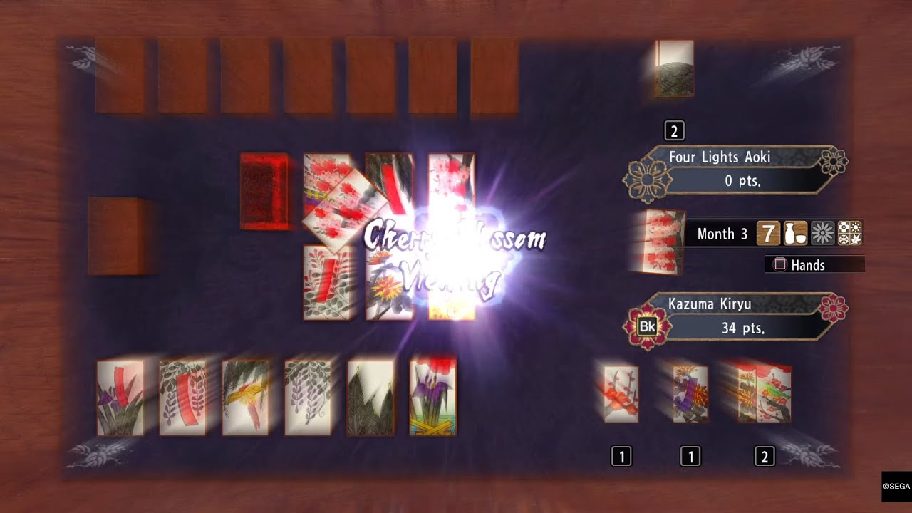 YAKUZA KIWAMI - 10,800 points in 3 rounds of Koi Koi