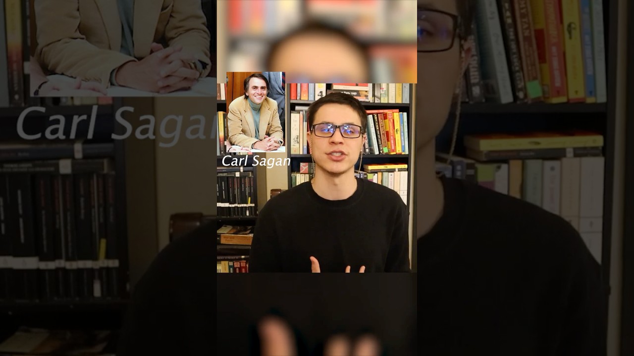CARL SAGAN ON THE SPIRITUAL NATURE OF SMOKING WEED 🧘🍃 #books #booktube #booktok #bookreview