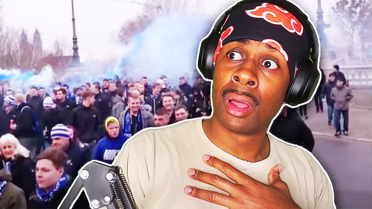 GERMAN SUPERFANS ARE INTENSE!! AMERICAN REACTS TO Best Of Ultras Unterwegs | Fanmarsch Edition